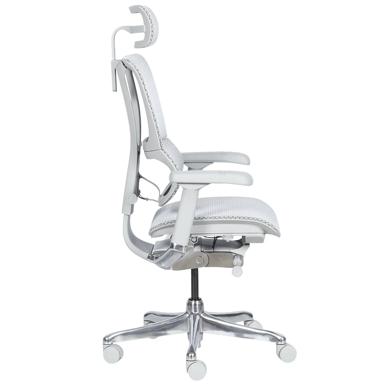 Ергономичен офис стол IOO Elite 2 сива рамка-сив